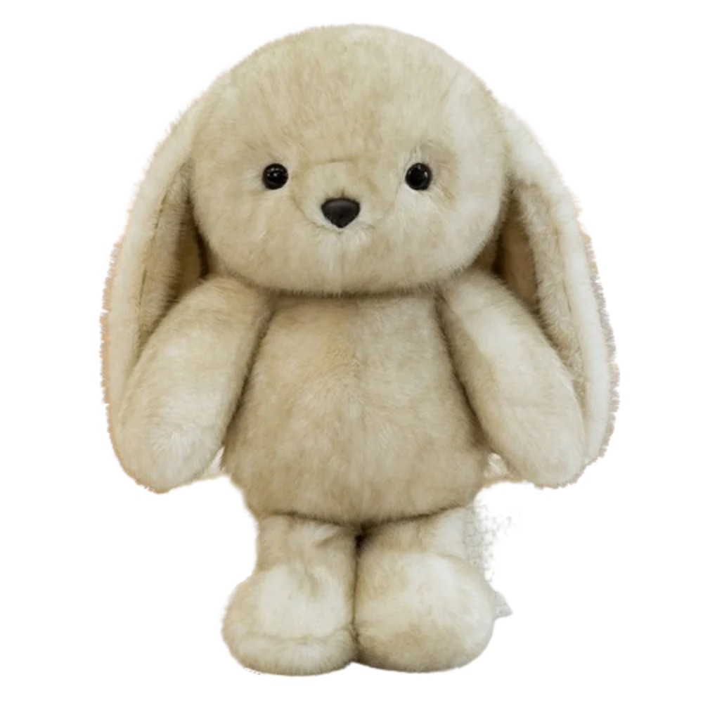 

Мягкая плюшевая подушка в виде кролика, пушистая ручная работа, большие уши кролика, коллекция плюшевых игрушек, интерактивные мягкие игрушки в виде кролика, подарки для детей