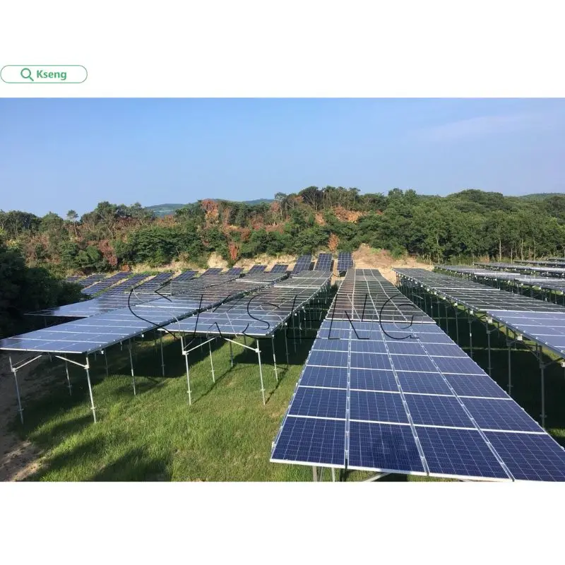 Kseng Farm Solar Mount Agriculture Solar Farm Ground Mount Racking Solar Farm Mounting System