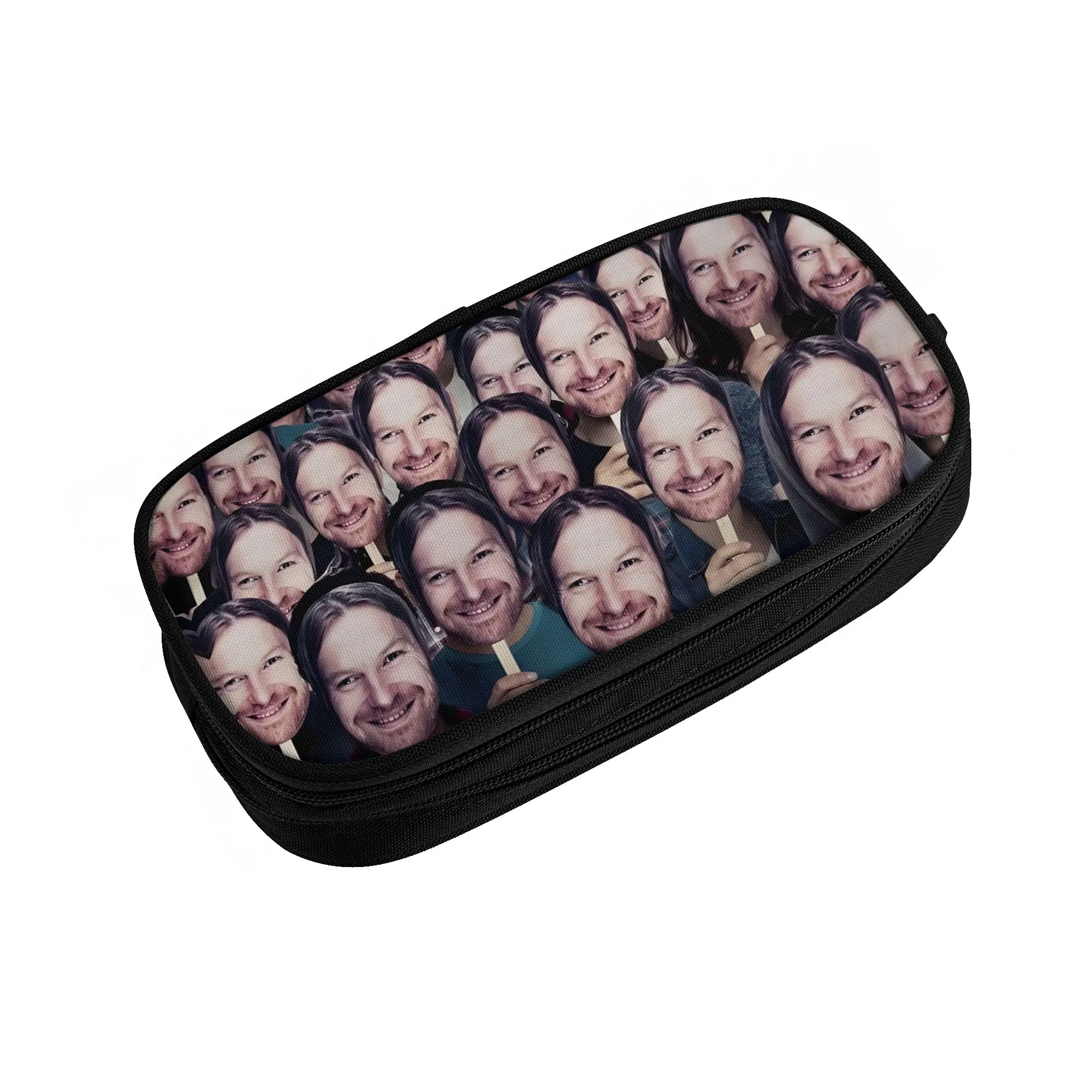 British Musician Composer Aphex Twin  Kawaii Pencil Cases Girl Boy Large Capacity Electronic Music  Pencil Box School Supplies