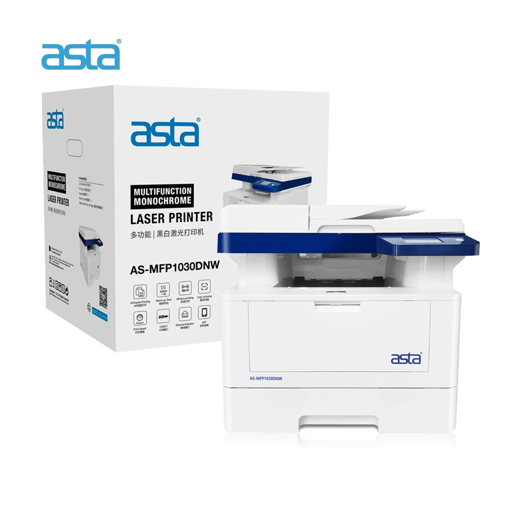 Printer Laser MFP1030DNW Multifunctional A4 Black And White Scan Copier Machines Office Print 32ppm Offical Premium