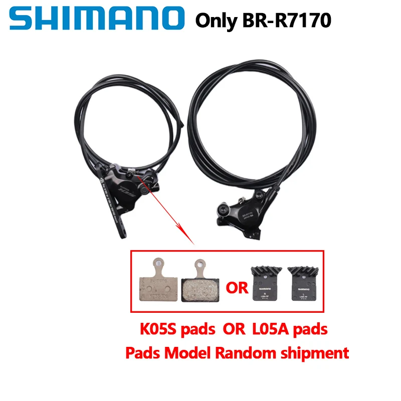 Shimano Di2 105 R7100 ST-R7170 BR-R7170 Hydraulische Scheibenbremse Dual Control Hebel 2x12s Rechts Links R7170 Bremse Für Rennrad – Detail 1