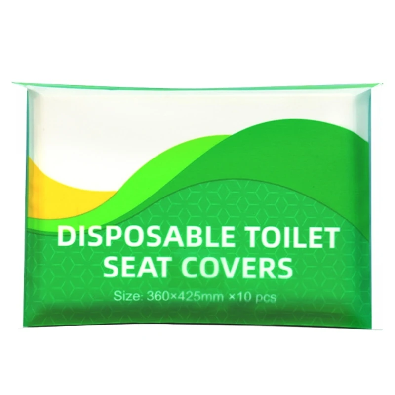 10Pcs Toilet Seat Covers Paper Flushable Flushable Paper Toilet Seat Covers for Adults Kids Potty Training Drop Shipping