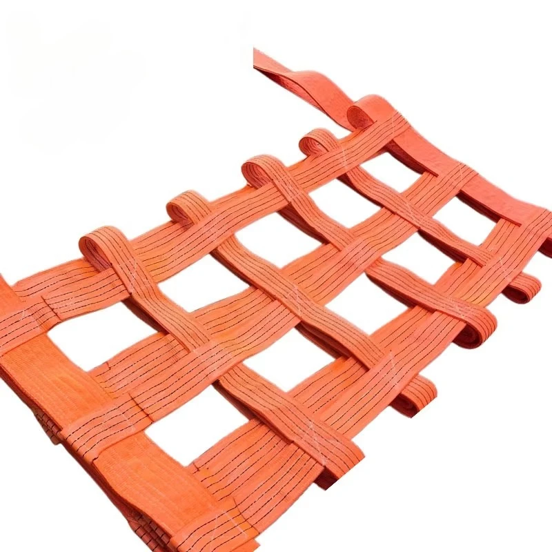 High load cargo net wear-resistant trailer rope crane loading