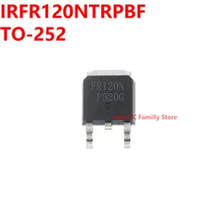 10PCS IRFR120NTRPBF TO-252 FR120N