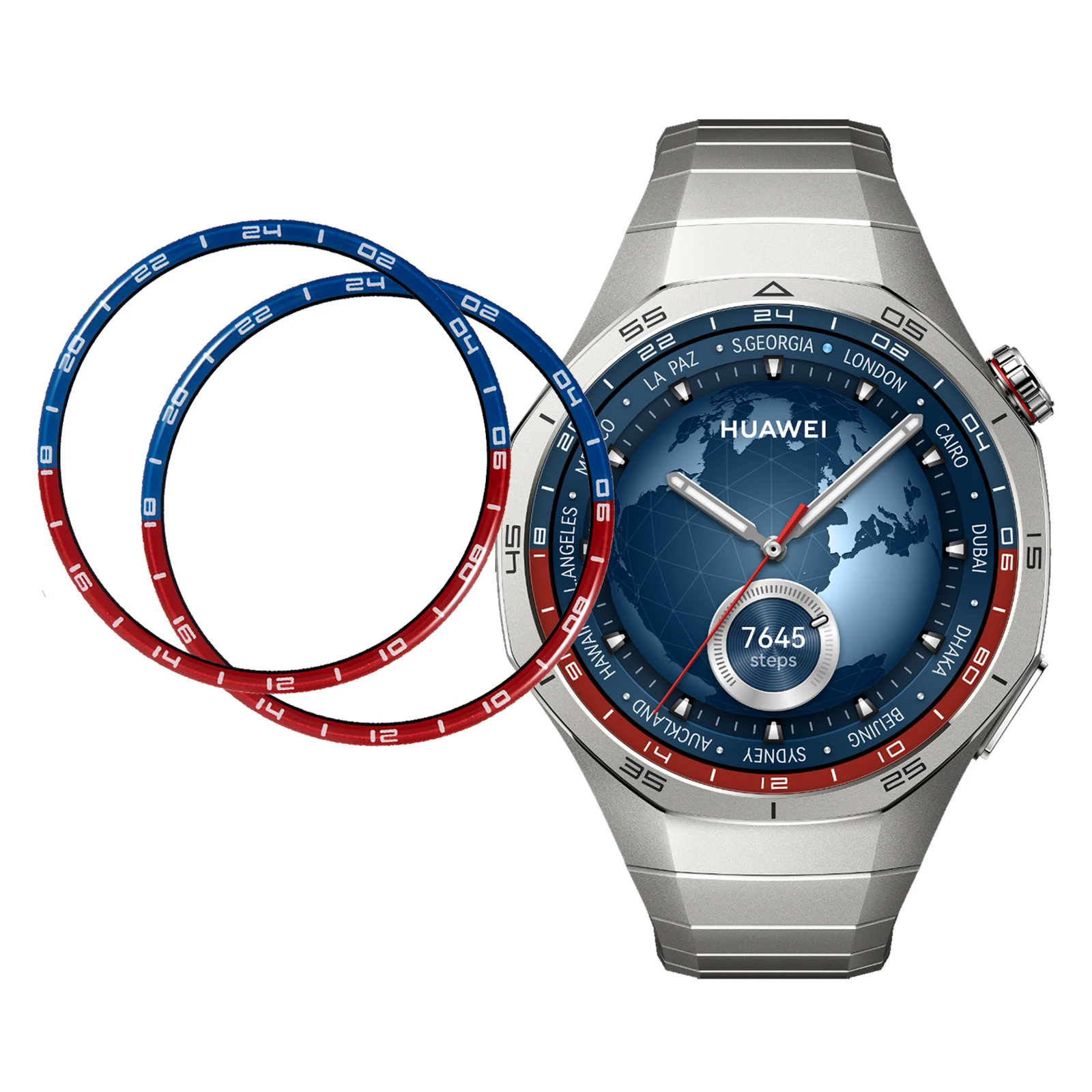 

2Pcs / Pack For Huawei Watch GT 5 Pro 46mm Bi-Color Watch Screen Protector HD Clear PMMA Film