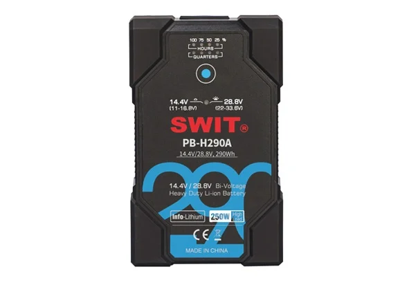 

SWIT PB-H290A 290Wh High Load Bi-voltage Battery