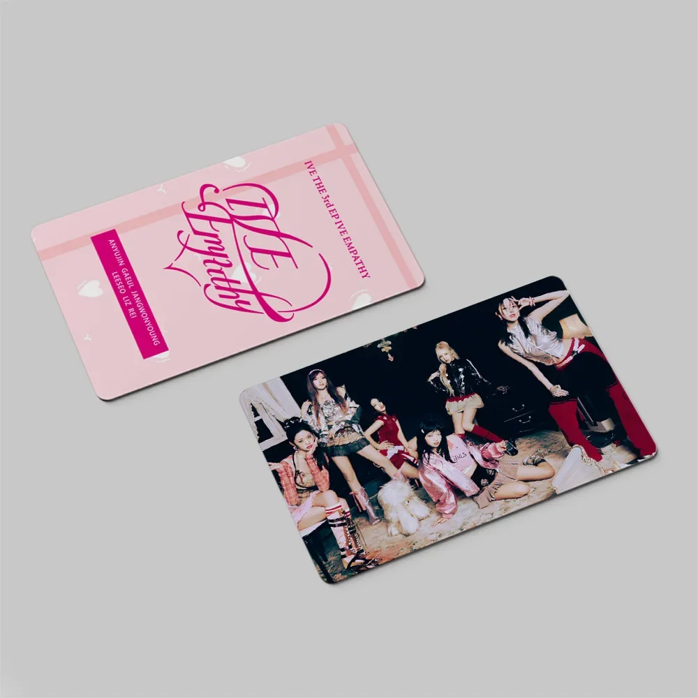 92 Pçs/set Kpop Idol Novo Álbum Rebel Heart Lomo Cartões Fotográficos Adesivos HD Impressão Cartão Postal REI WONYOUNG Fãs Coleção Presentes