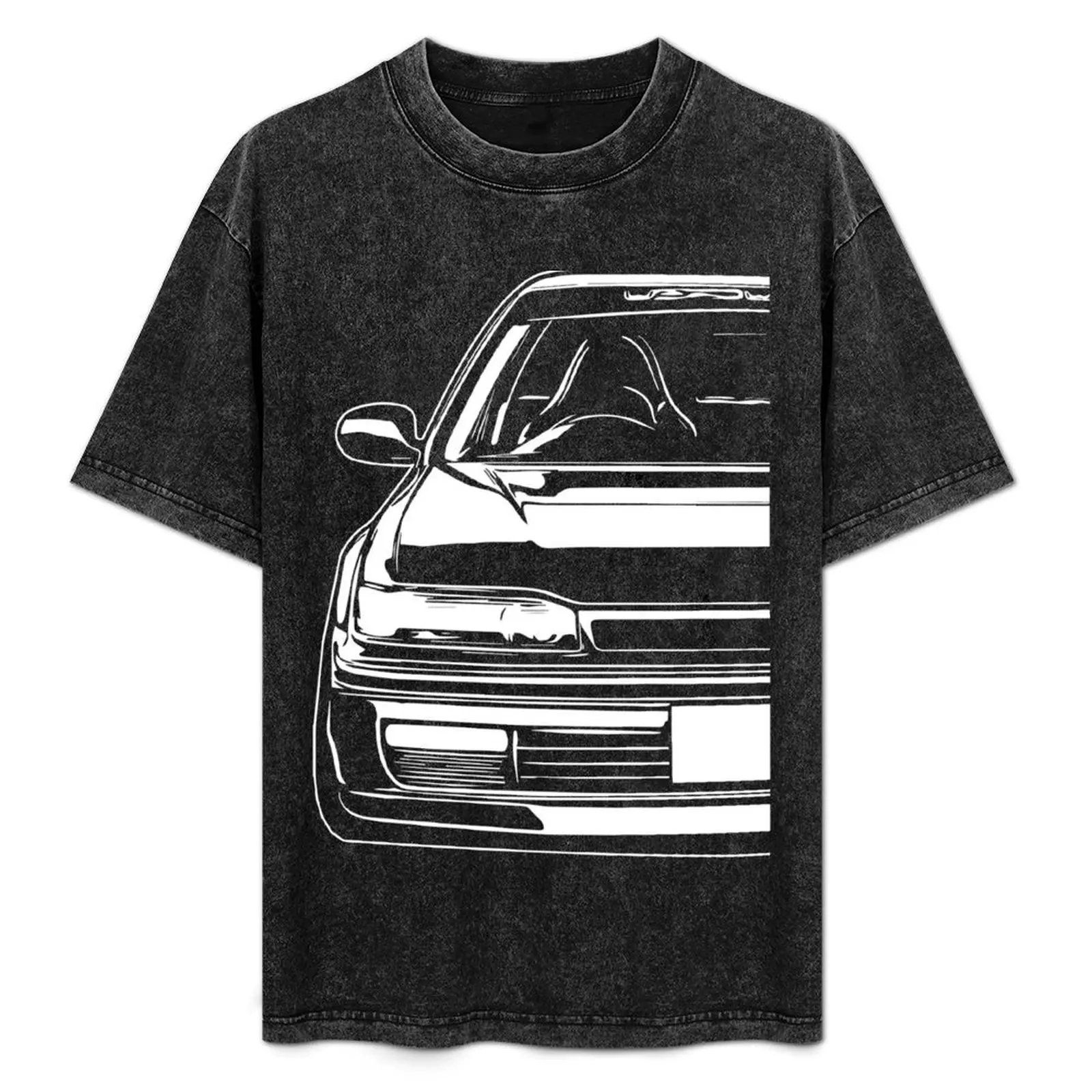 Classic 1989 Accord series CB7 - Wagon CB9 JDM Car Art T-Shirt tees designer shirts kawaii clothes shirts graphic tee men