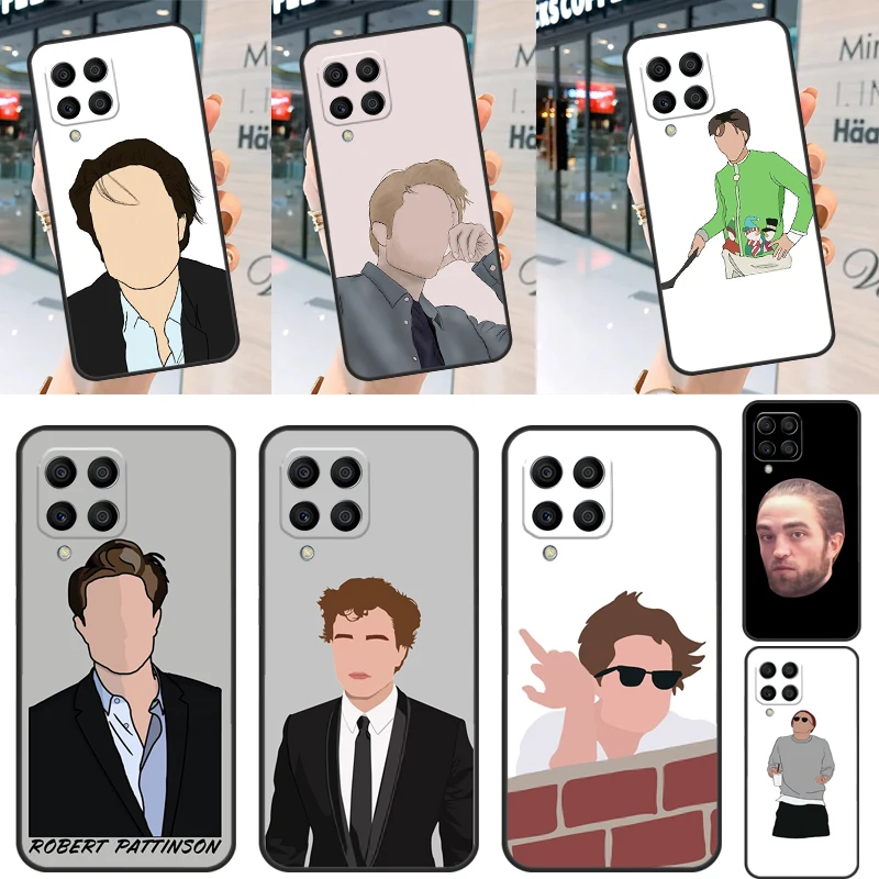 Robert Pattinson Funny Meme Case For Samsung Galaxy M11 M12 M13 M14 M20 M21 M23 M31 M32 M33 M51 M52 M53 M54 M31s Cover