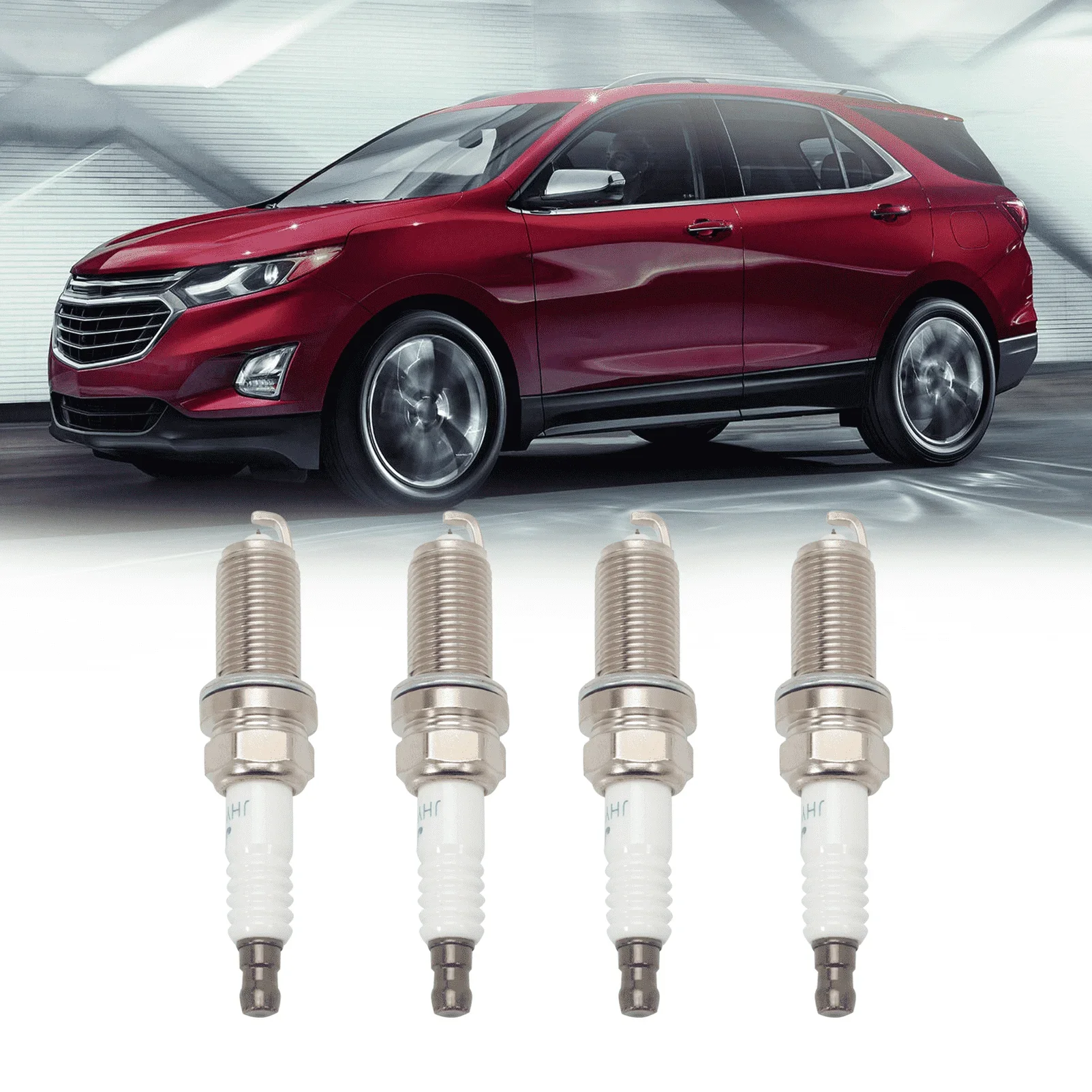 4 PCS Iridium Platinum Spark Plugs For Chevrolet Equinox 2018-2020 Malibu 2016-2020 Cruze 2016-2019 GMC Terrain 2018-2020