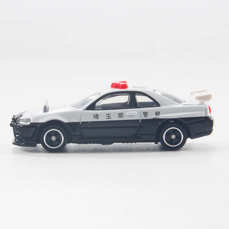 Takara Tomy Tomica 1/62 Mini Diecast Alloy Model Car Toys Nissan Skyline GT-R Police Automobile Gifts for Teenagers #1