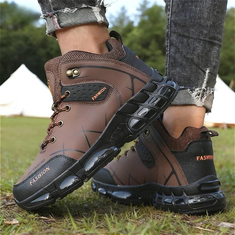 

New Sneakers Breathable Men Casual Shoes Outdoor Trail Trekking Hiking Shoes Non-slip Climbing Boots Men Mountain Sports Shoes
