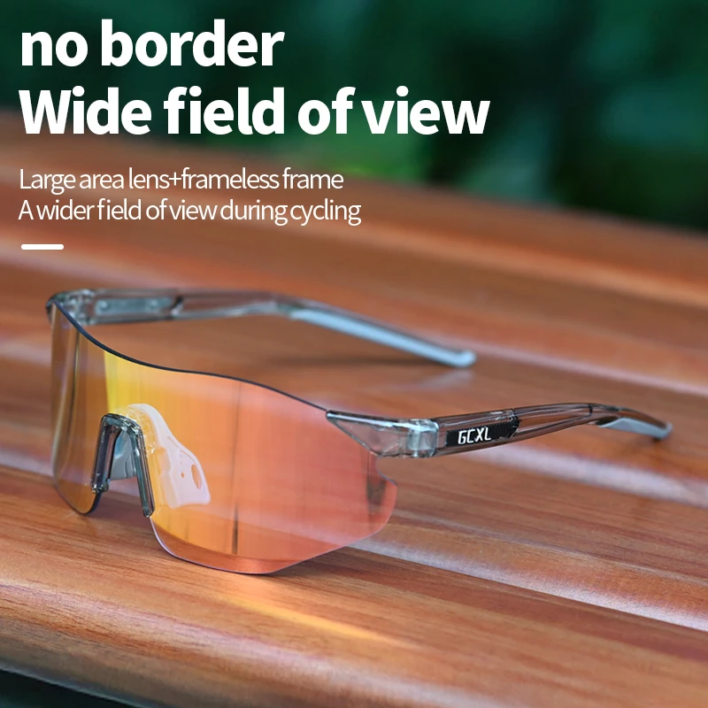 

GCXL Photochromic Polarized Sunglasses Driving Fishing Chameleon Glasses Change Color Sun Glasses Day Night Vision UV400 Eyewear