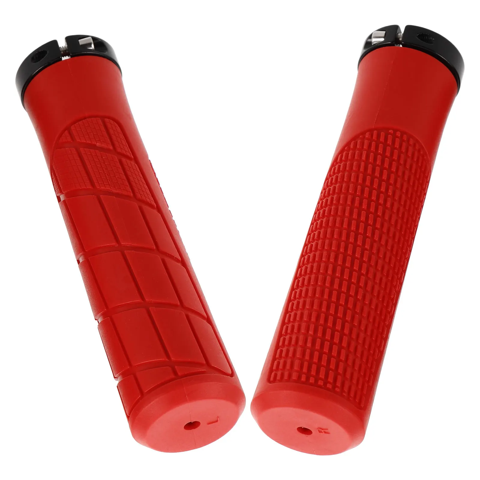 

Rubber Bike Handlebar Grips Comfortable Nonslip Shock Absorption Fits Mountain Road Bikes Bicycle Horn Grips Ergonomic