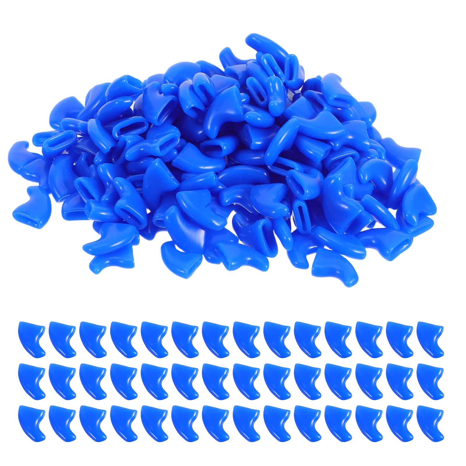 

200 PCS Pet Nail Set Cat Soft Caps Guards Grooming Tool Claw Protectors Safety Covers