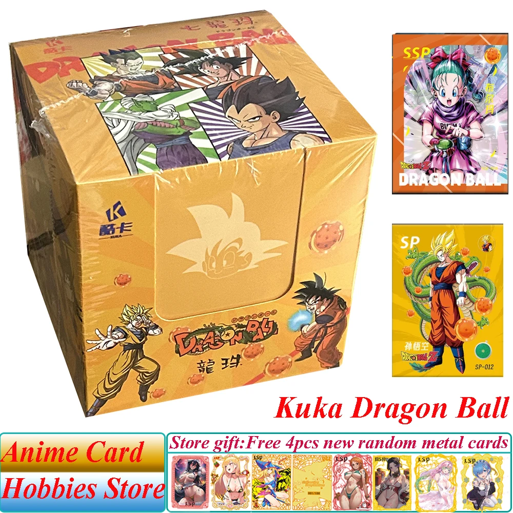 Neue Kuka Dragon Ball Z Booster Box Trading Card Spiel Super Saiyajin Son Goku Anime Charaktere Sammlung Karte Spiel Kind Geschenk Spielzeug