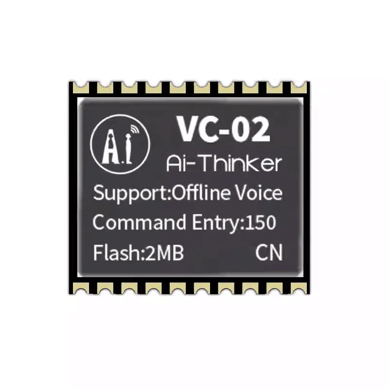 VC-02-Kit AI Intelligent Offline Voice Module, Offline Recognition Voice Control Module