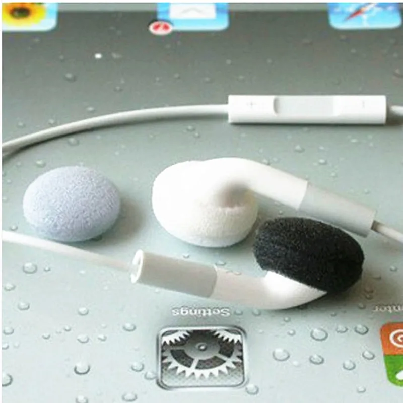 50Pcs 18mm Foam Eartips Earbud Ear Tips Cushion Replacement Earphone Ear Pads Sponge Covers for Most In-ear Earphone MP3 MP4