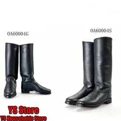 3 Styles Original OA60004S OA60004G 1/6 Military Officer Figure Black Long Boots OA60005 Short Shoes Model Toys 12