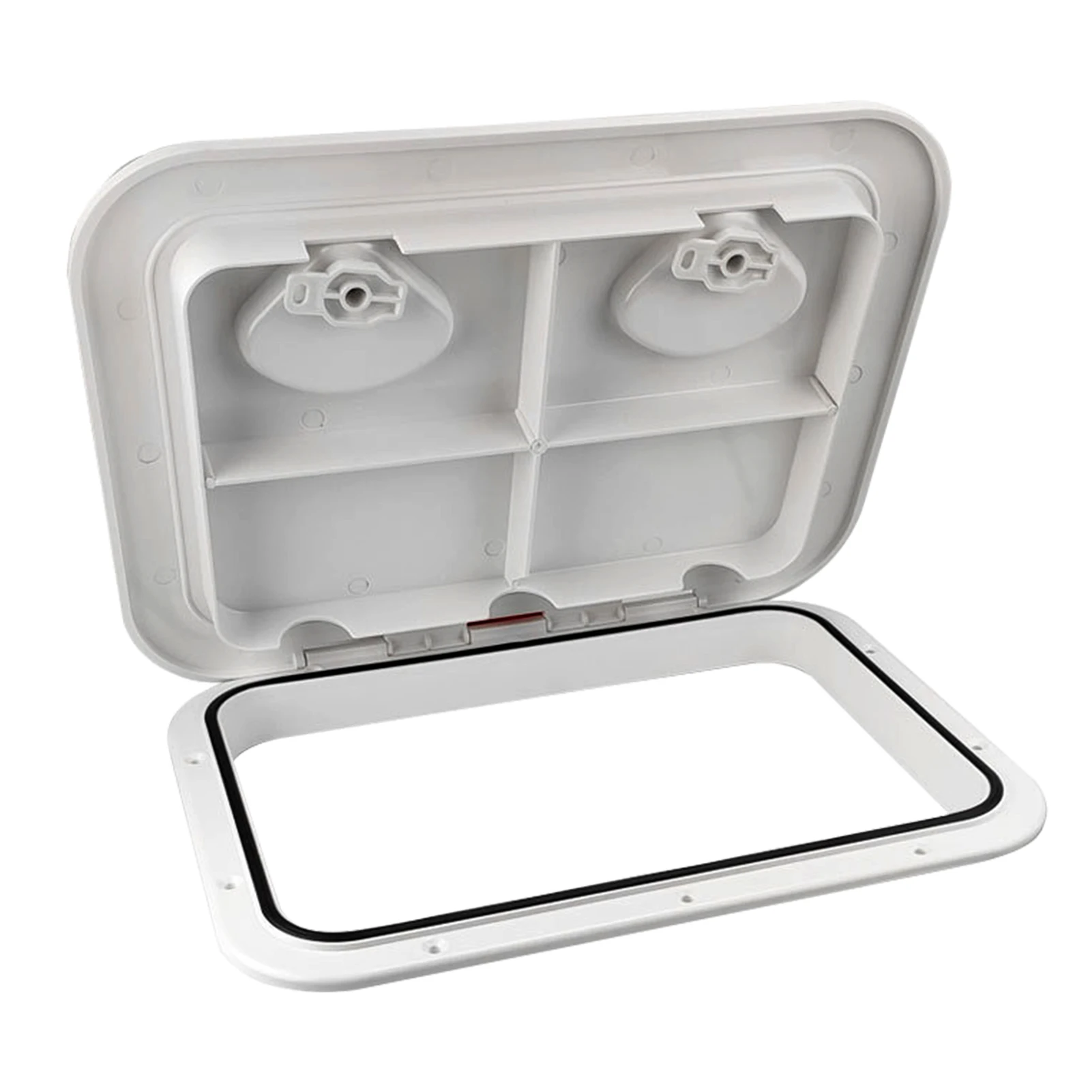 315*440mm ABS Plastic Anti Aging Ultraviolet White Deck Marine Hatch Deck Access Hatch Boat Hatches Inspection Yacht Cover RV
