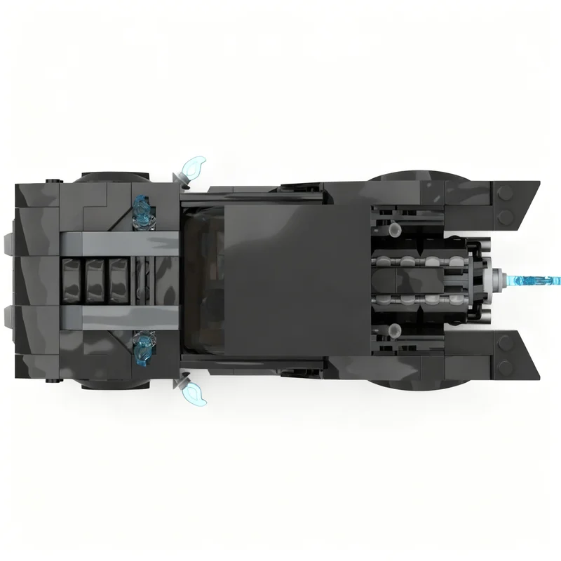 ตัวต่อ MOC ซูเปอร์ฮีโร่ 352 ชิ้น รถแบทโมบิลของแบทแมน ของเล่นตัวต่อสร้างสรรค์ ไอเดียสร้างสรรค์ ของขวัญคริสต์มาส ของเล่นเสริมพัฒนาการด้านสถาปัตยกรรม
