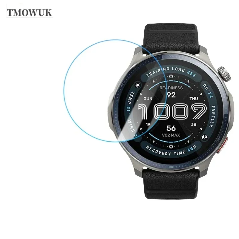 For Amazfit Balance 2 Balance2 Premium 9H Tempered Glass Screen Protector, HD Clear, Anti-Scratch, Easy Installation - Smartwatc