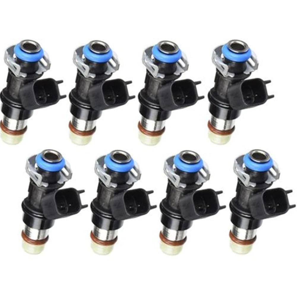 8PCS Fuel Injectors For ACDelco 04-10 Chevy 4.8 5.3 6.0 6.2 217-1621 For Chevy For GMC Buick Cadillac Hummer 12580681