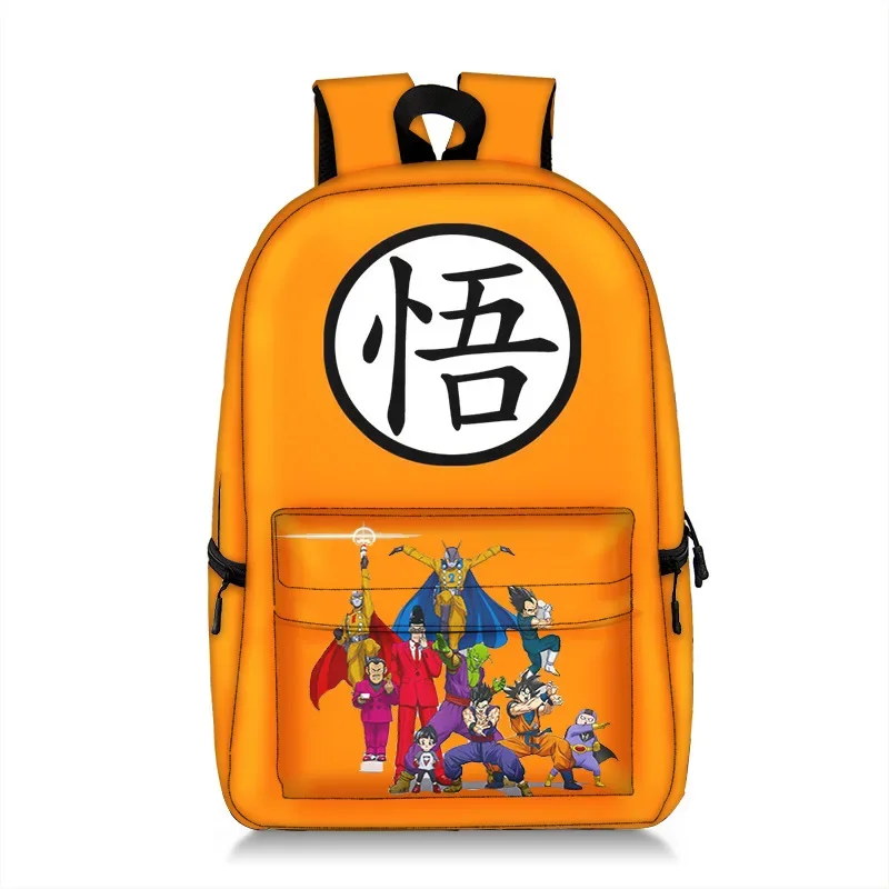 Bandai New Product Dragon Ball Printing Men's Middle School Polyester Backpack Bag Children's Backpack Schoolbag Boys and Girls