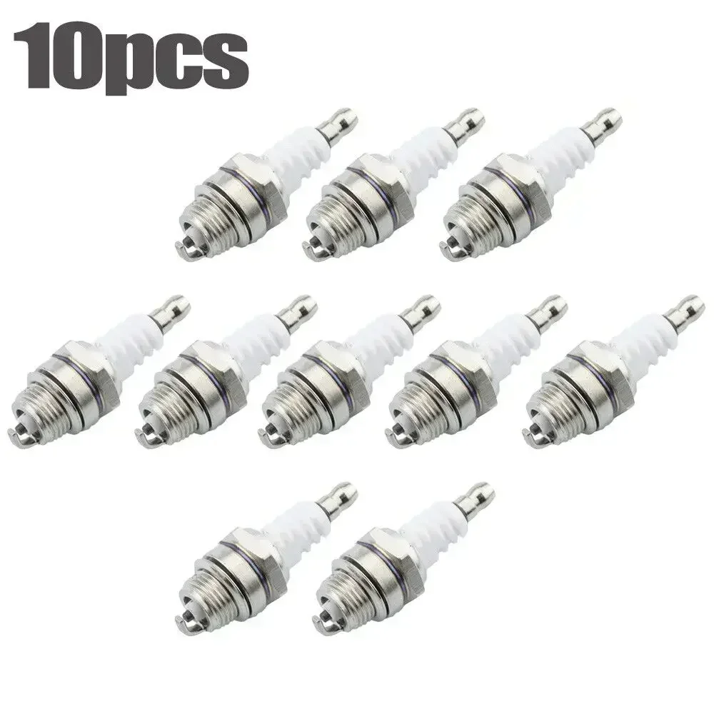 

10pcs Spark Plugs Model L7T For Stihl Hedge Trimmer Lawnmover Blower Chainsaw Replacement Chain Saw Accessories