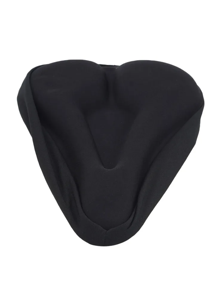 AliExpress NONE 1/2PCS 3D Soft Thickened Saddle Cover Breathable Foam Cushion for MTB Comfortable Cycling Seat Pad