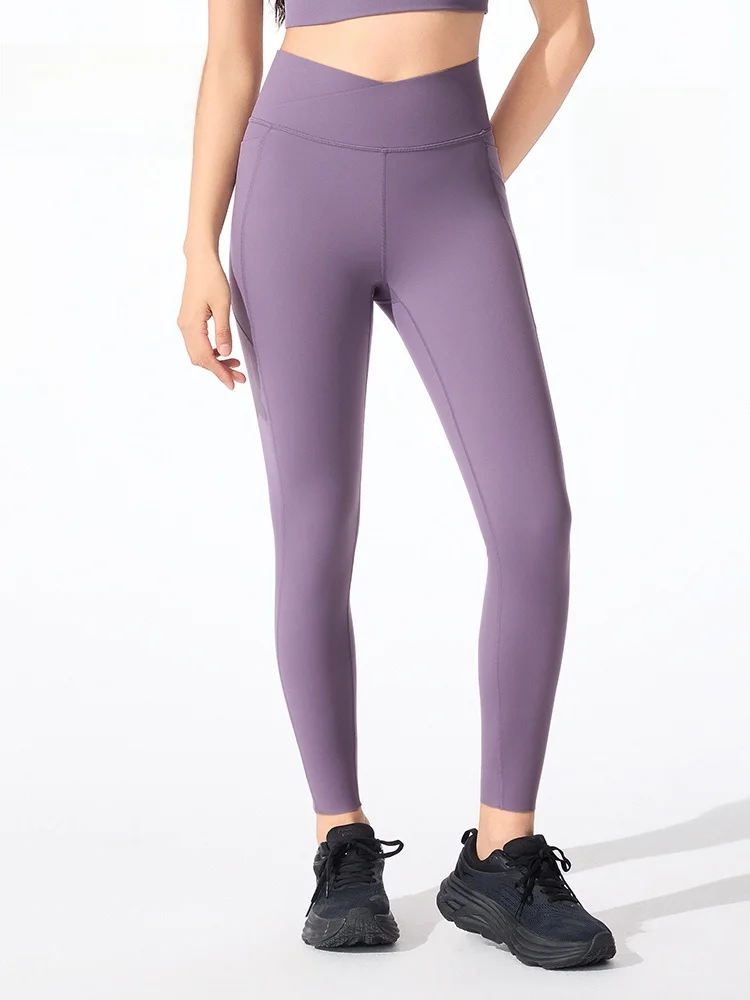 

Bosideng 2025 новые спортивные облегающие брюки для йоги с высокой талией, эластичные женские брюки для похудения с контролем живота, подтягивающие ягодицы