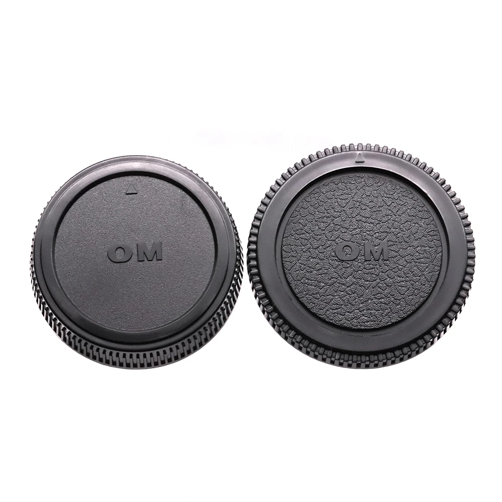 For Olympus OM (Not 4/3 Not M4/3) Rear Lens Cap + Camera Body Cap Set Professional NP3210