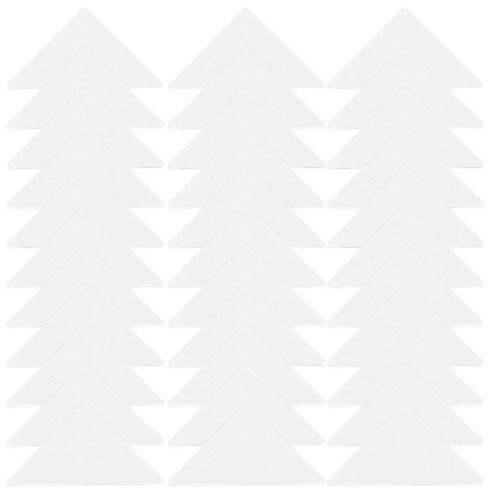 90Pcs Adhesive Collar Stays Men's Dress Shirt Stay Sharp Collar Support Easy Application Rounded Edges