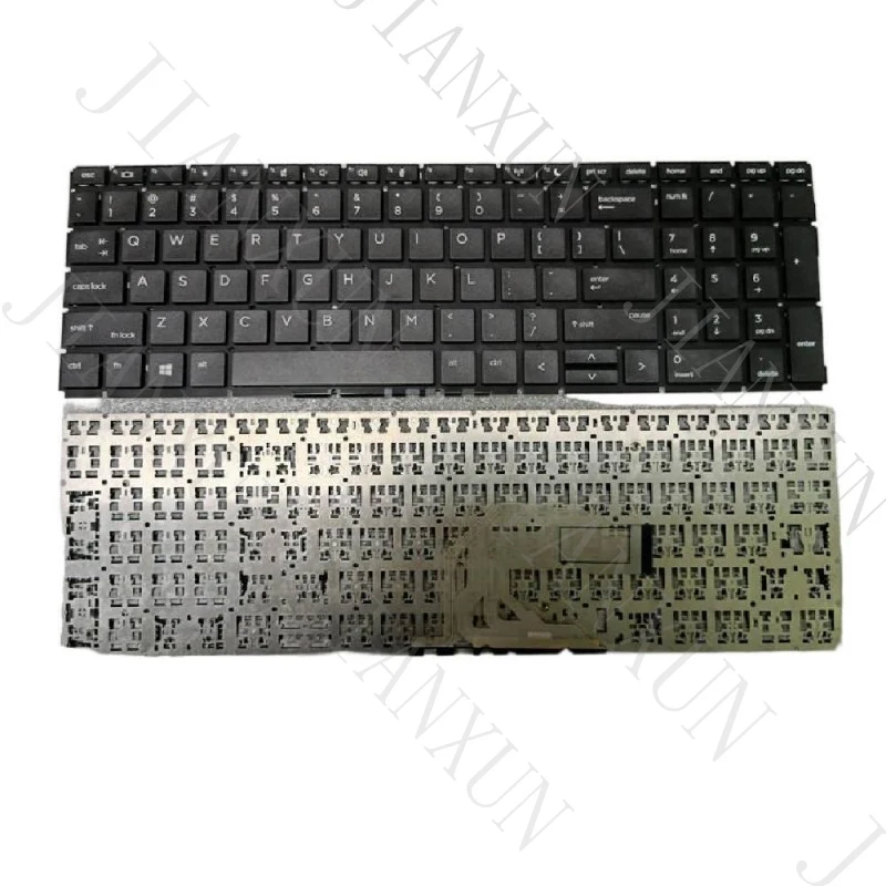 S+New US Keyboard For HP Probook 450 G6 455 G6 450 G7 455 G7 Laptop no frame black