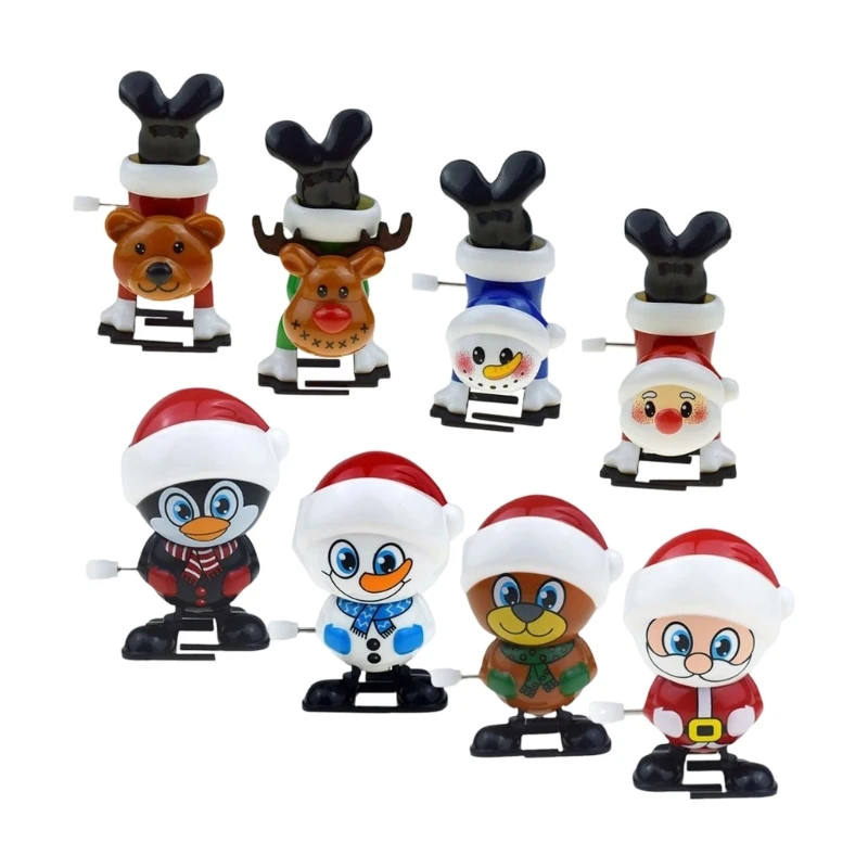 (4 piezas) Juguete genérico Navidad, juguete relojería 2025, calendario Adviento, juguete para