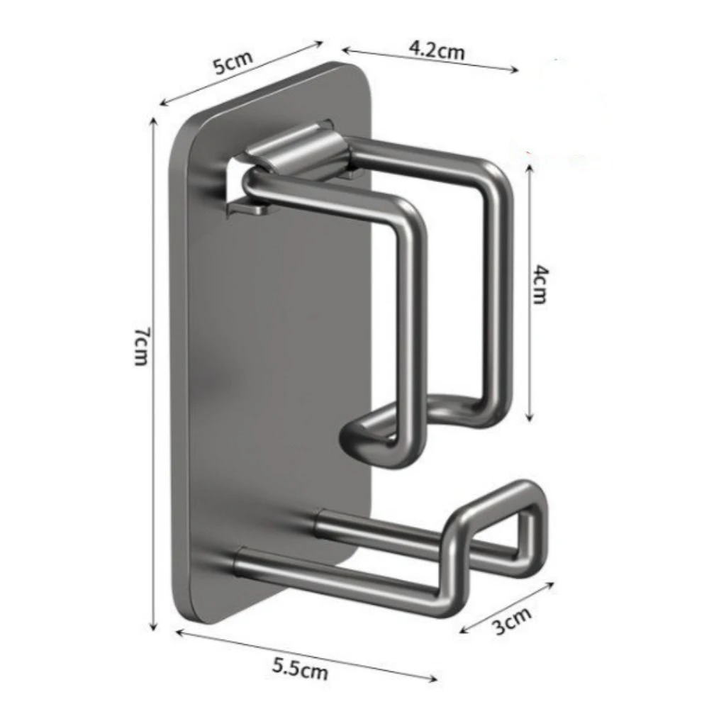 Vielseitige No-Drill-Bad haken Metall einfach zu installieren Waschbecken Haken Waschbecken Lagerung Badezimmer