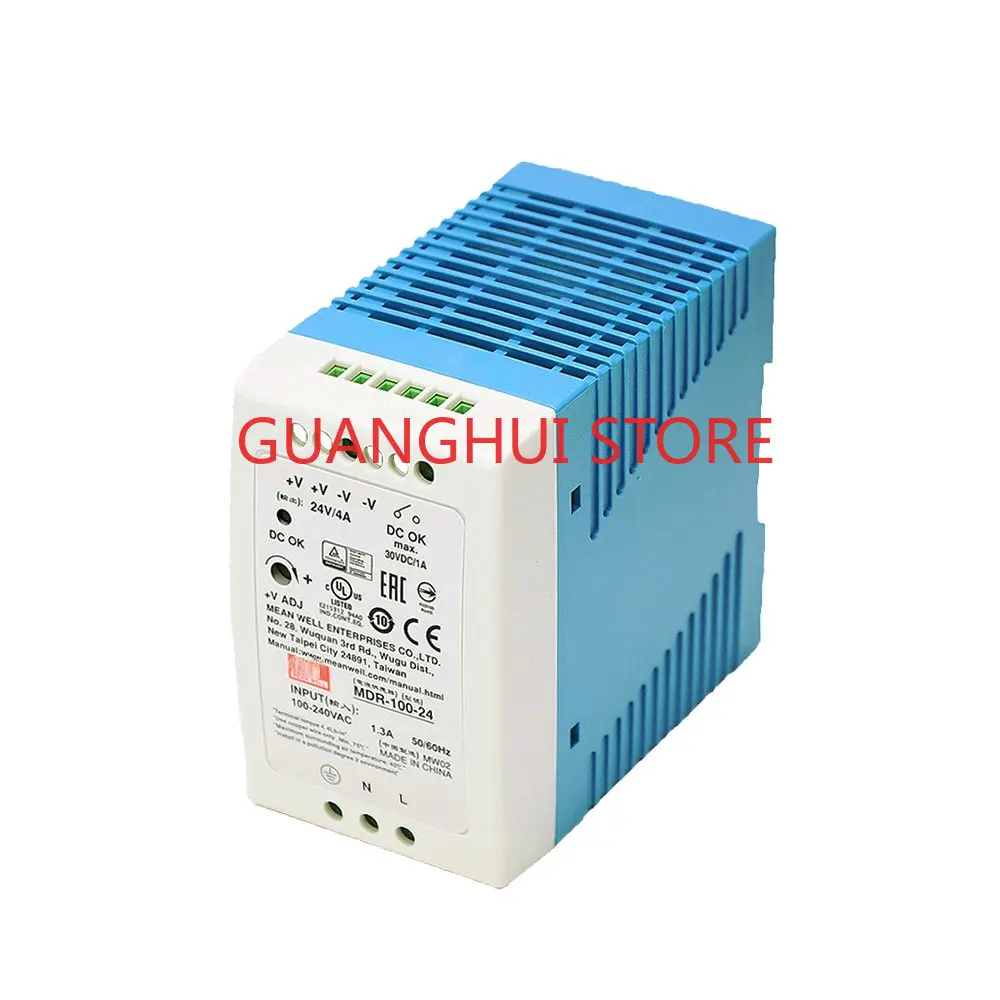 

MDR-100-24 Rail Type Switching Power Supply 12/24/48V Small Volume 100W Plastic Shell DR