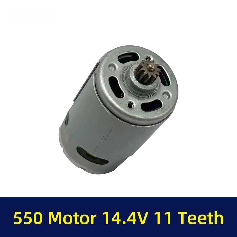 11 Teeth 14.4V 550 Motor Replacement Part Lithium-ion Drill Motor Metal Plastic Tool For Cordless Electric Drill Power Tool