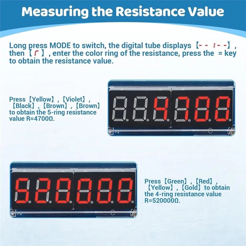 

Soldering Practice Kit, 6 Digits DIY Calculator Kit USB/Battery Powered Desk Calculator Soldering Project Kit-A09I