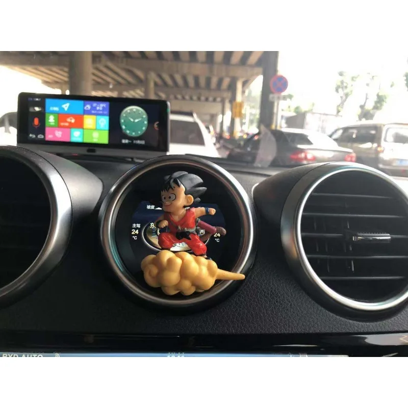 جديد حار بيع لعبة دراغون بول صن وو كونغ ، شقلبة سحابة نافذة السيارة لعبة الإبداعية ، تحلق سيارة زخرفة ألعاب من نسيج مخملي شفط كأس #6