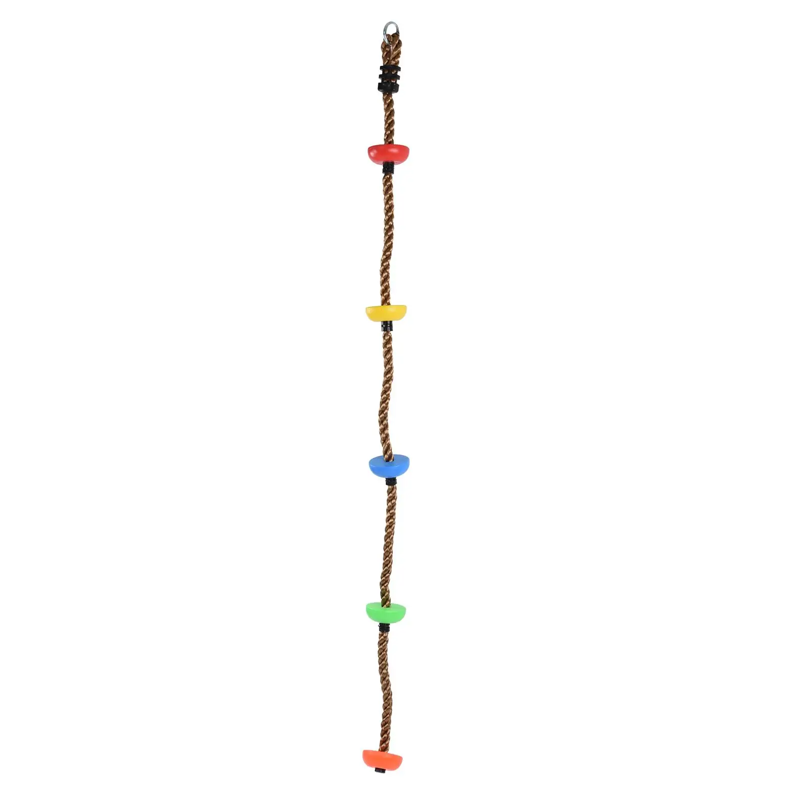 

High Strength Disc Swing Rope 194cm Multicolor Platforms Tree Climbing Swing for kids for outdoor for courtyard