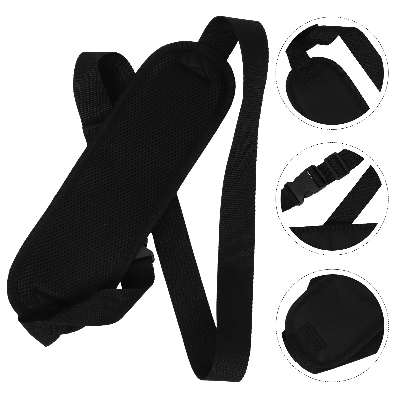 Adjustable Wheelchair Safety Strap for Elderly Patients Premium Comfortable Secure Release Buckle Light Compact Design