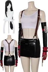 Tifa Lockhart Cosplay Fantasia Anime Game Fantasy Of Final Costume Disguise Women Roleplay Female Halloween Carnival Party Cloth
