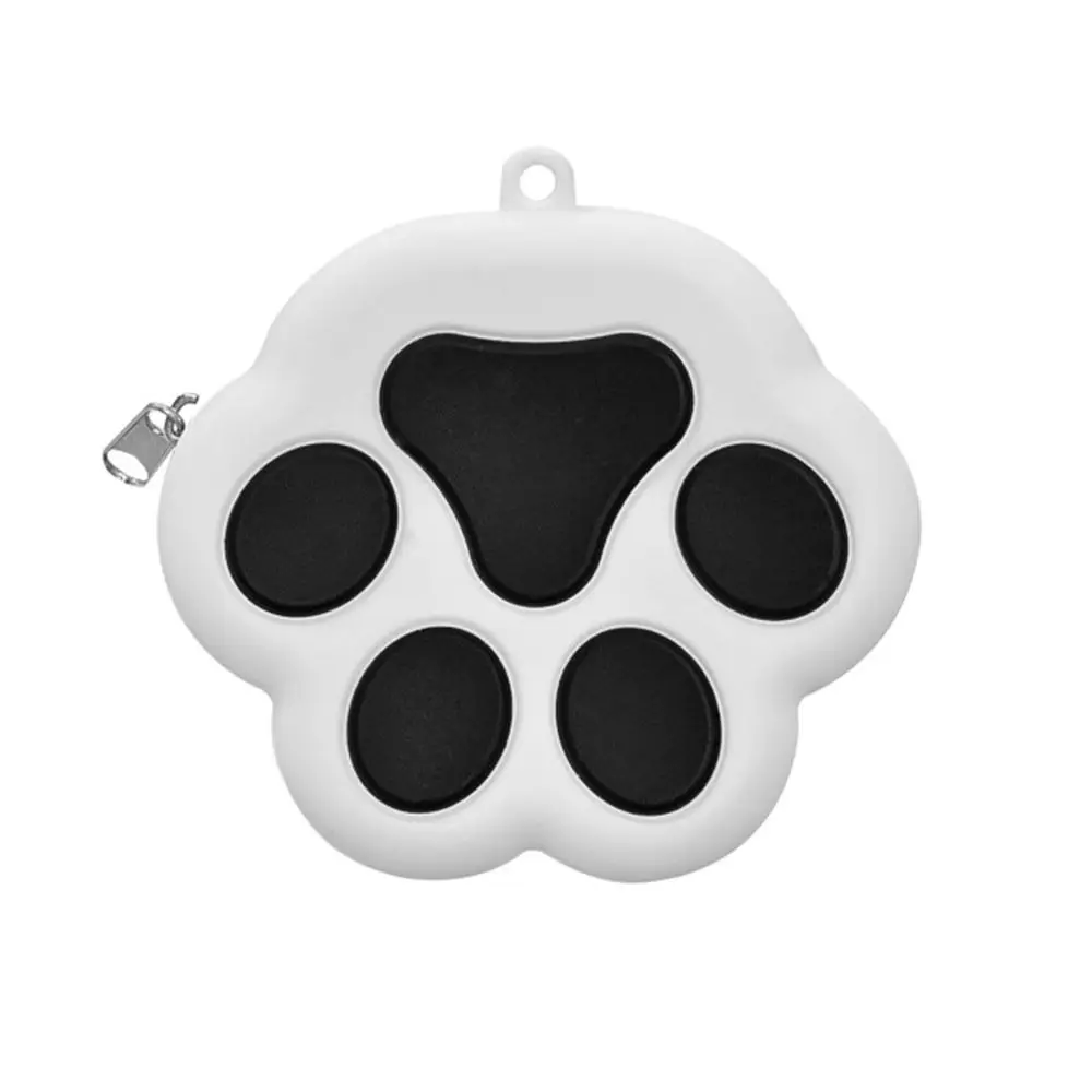 Durable with Zipper Kids Coin Purse Portable Cartoon Animals Mini Wallet Silicone Waterproof Storage Bag Girls Gift