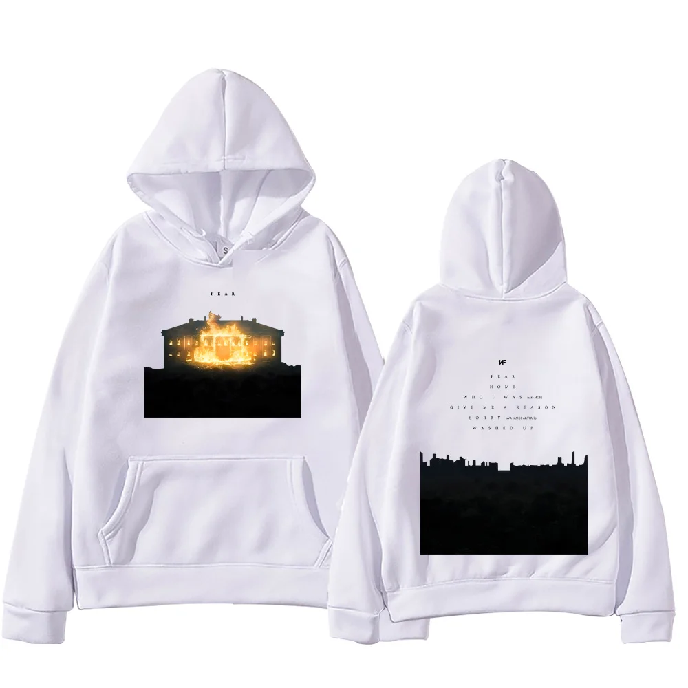 NF Fear ألبوم جديد جرافيك هوديس الرجال النساء طويلة الأكمام البلوز الخريف Harajuku موضة تنوعا الشارع الشهير المتضخم البلوز