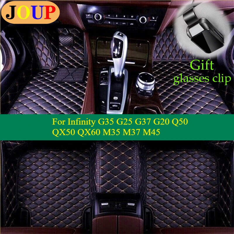 

For Infinity G35 G25 G37 G20 Q50 QX50 QX60 M35 M37 M45 Car Floor Mats Custom All Weather Carpets Covers Left /Right Hand Drive