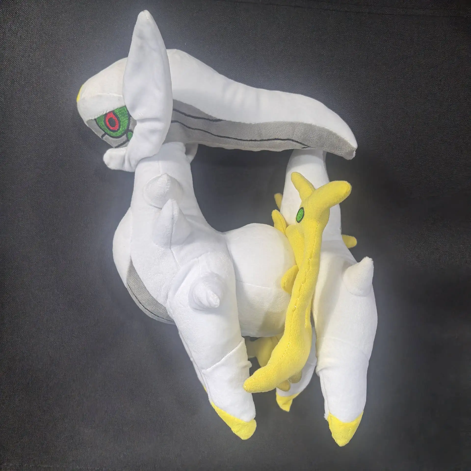 Nuovo peluche carino circa 26 cm bambini morbidi burattino figura giocattoli Arceus Pokemon animali di peluche hobby da collezione