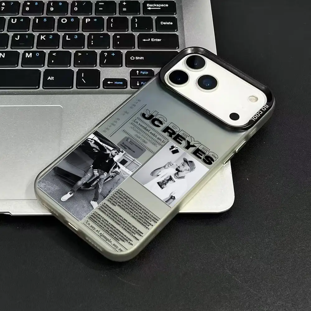 Jc r-eyes Tour cantante de rap Funda de teléfono para iPhone 17 16 15 14 13 12 11 Pro Max Air Matte Laser Aurora Funda a prueba de golpes