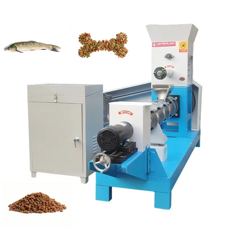 Prezzo economico all'ingrosso Estrusore per mangime per pesci per cani e gatti/Macchine per la lavorazione dei mangimi Lavorazione degli alimenti per animali domestici/Macchine per la produzione in vendita