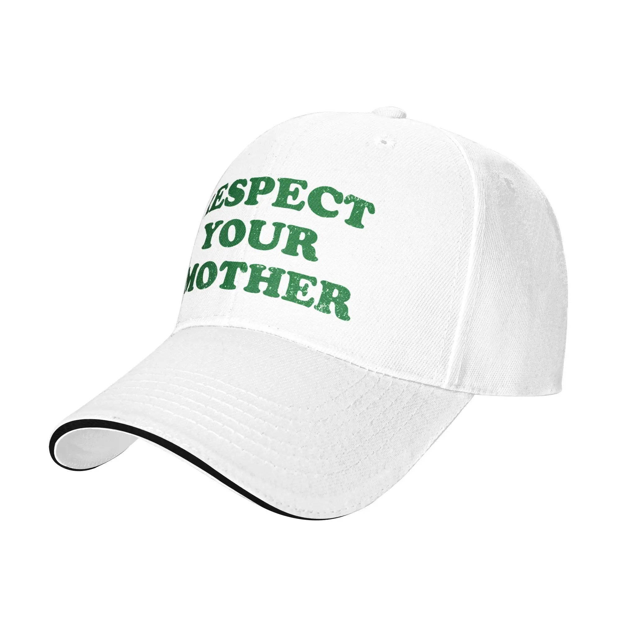 Respect Your Mother Earth Day Sandwich Baseball Caps Hip Hop Awareness Plan Polyester Adjustable Headwear Running Golf Gift Hat